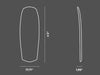 SABFOIL - B21 CARBON RAIL FOIL BOARD - Wing and Kite
