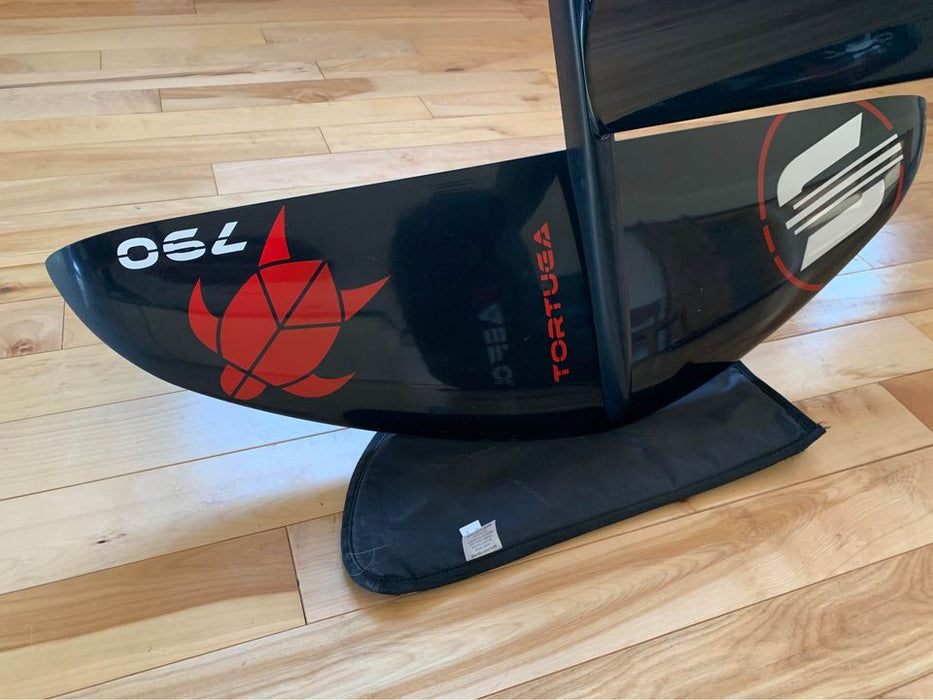 Sabfoil Kraken T38 Carbon Board with 790/425/93/703k Complete Foil Kit - Wing and Kite