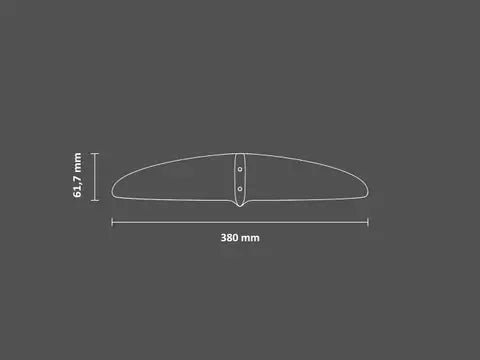SABFOIL REVERSE 375 PRO FINISH | HYDROFOIL STABILIZER - S375/PF - Wing and Kite